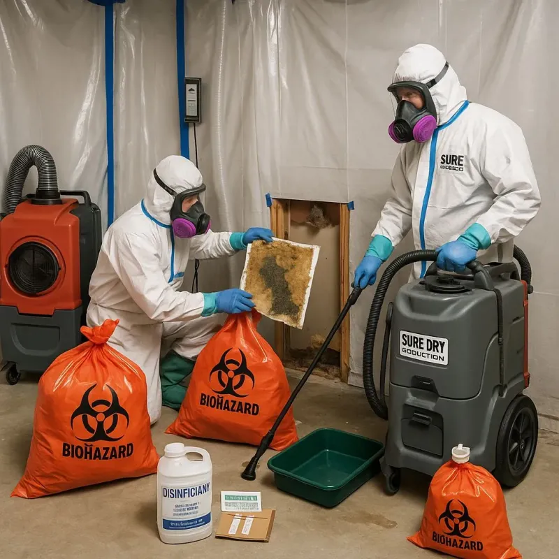 Contaminated Water Handling Protocols process in Murphy, NC