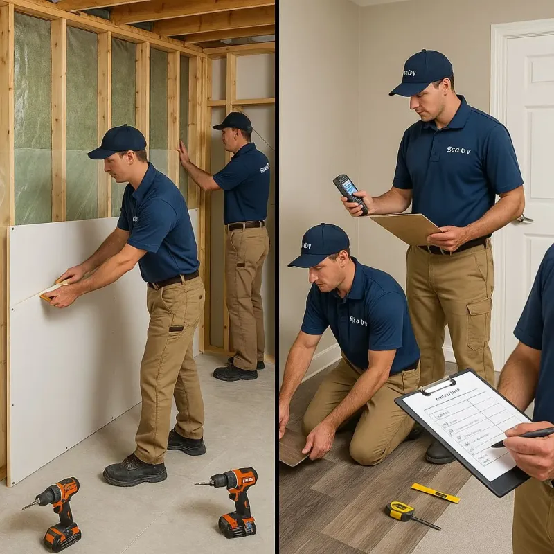 Repairs and Reconstruction process in Murphy, NC